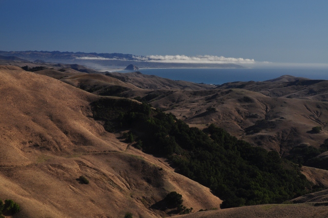 Morro Bay as seen from Highway 146 toward Paso Robles